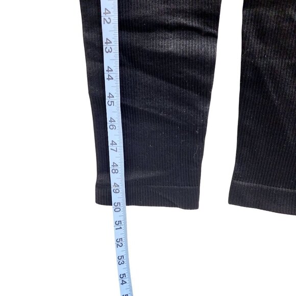 OQQ Black Short-Sleeve Scoop Neck Full-Length Bodysuit Womens Size L - Picture 8 of 11